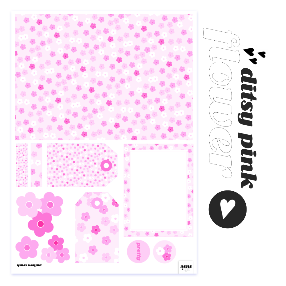 Pattern crush: ditsy pinks